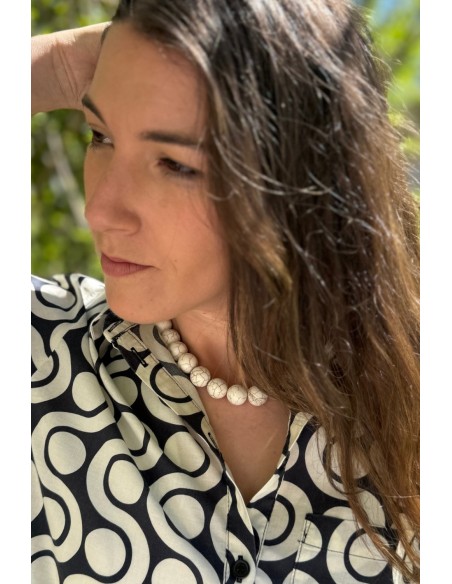 Collar Colección KAJAK blanco