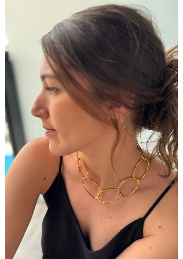 Gargantilla OVAL oro