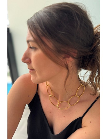 Gargantilla OVAL oro