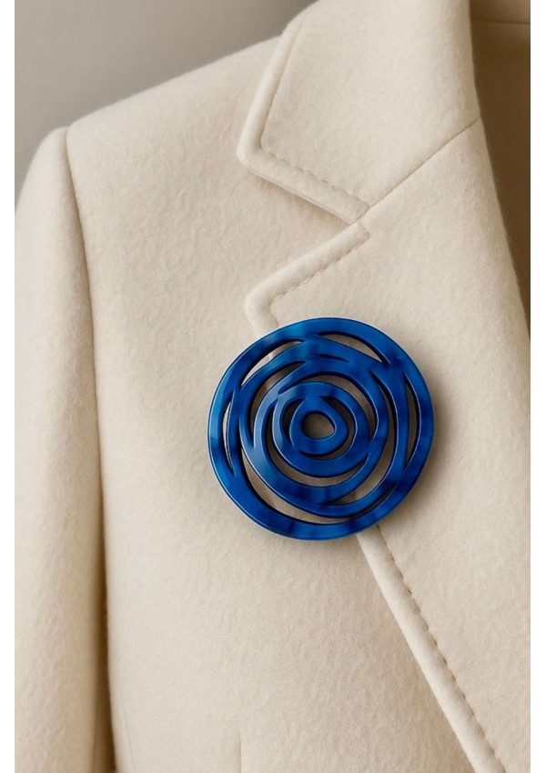 Broche Rosa Azul