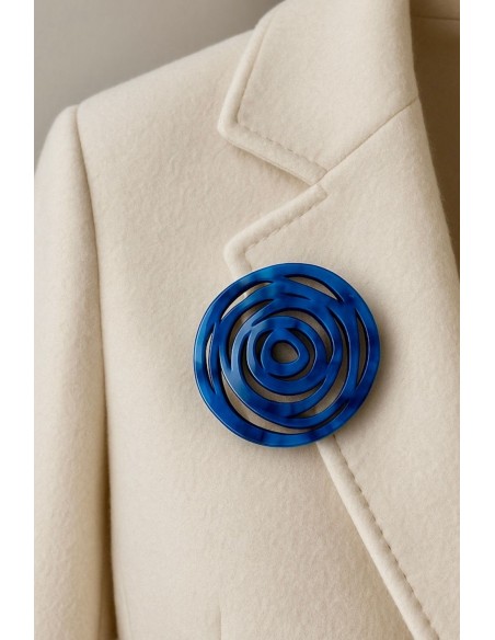 Broche Rosa Azul