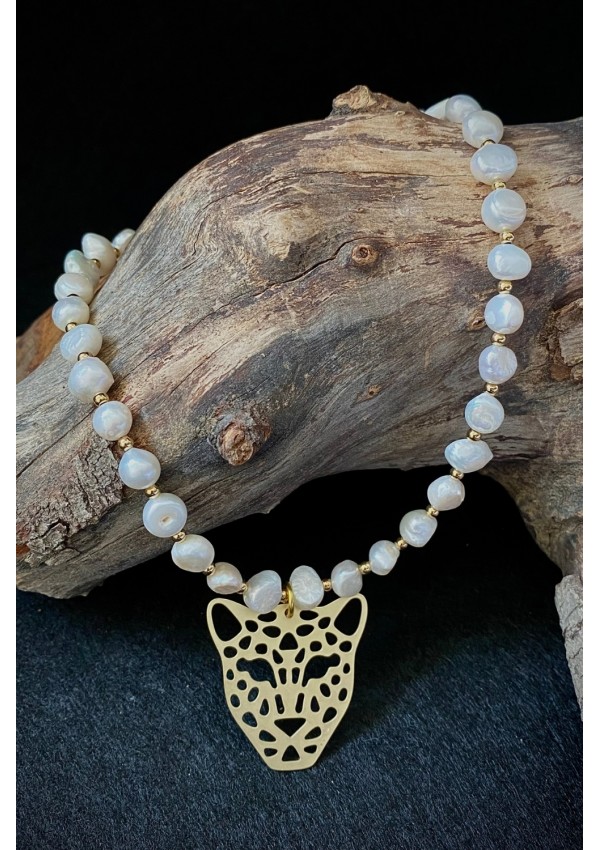 Gargantilla Colección ÁFRICA perlas