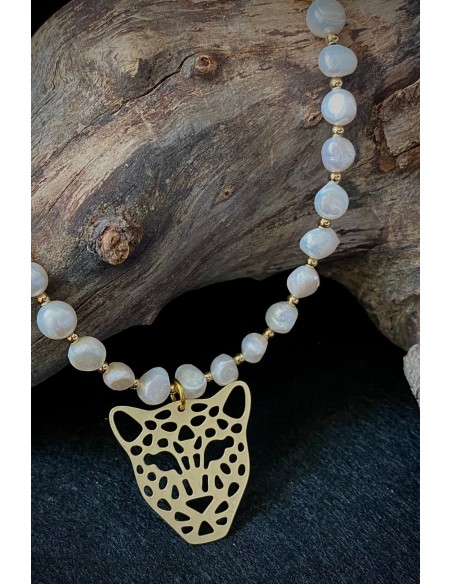 Gargantilla Colección ÁFRICA perlas