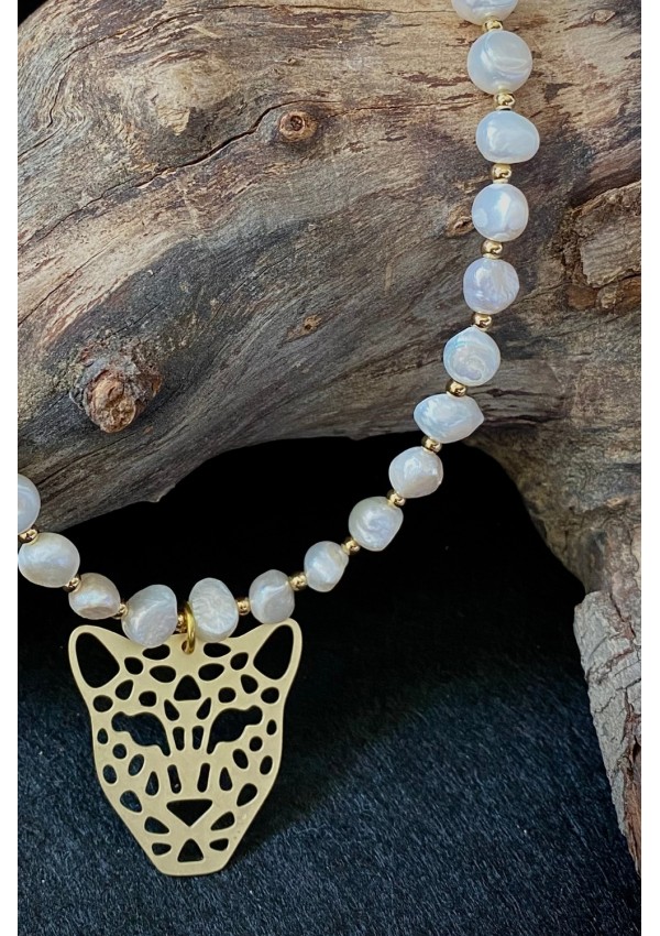 Gargantilla Colección ÁFRICA perlas