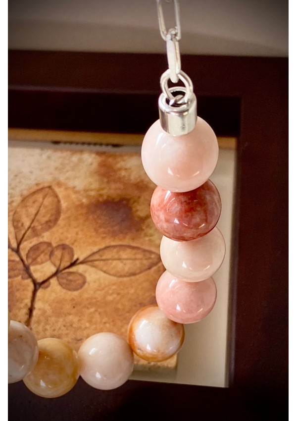 Collar Ágata marrón