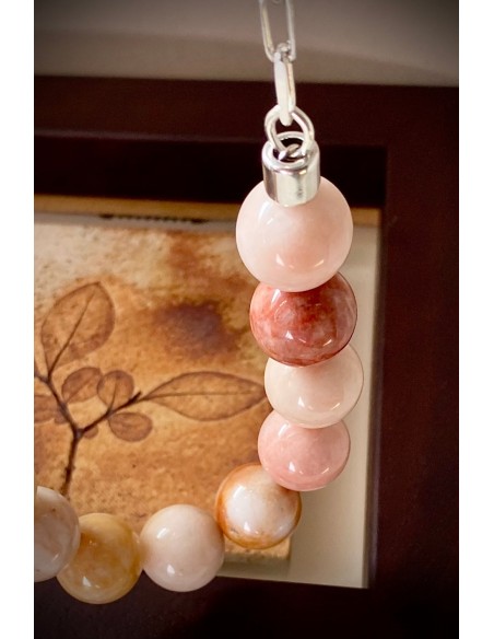 Collar Ágata marrón