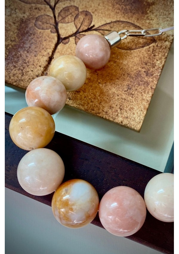 Collar Ágata marrón