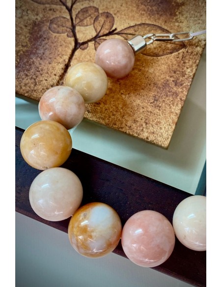 Collar Ágata marrón