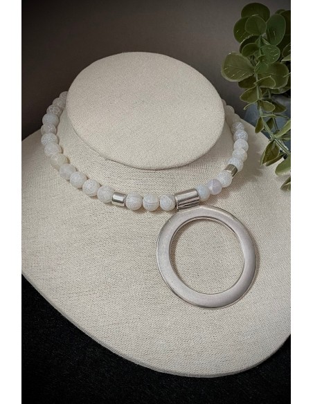 Gargantilla Colección MIA blanca