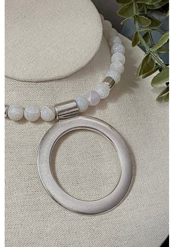 Gargantilla Colección MIA blanca