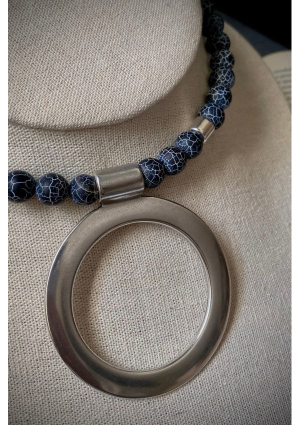 Gargantilla Colección MIA azul