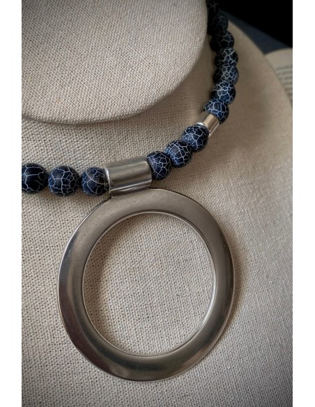 Gargantilla Colección MIA azul