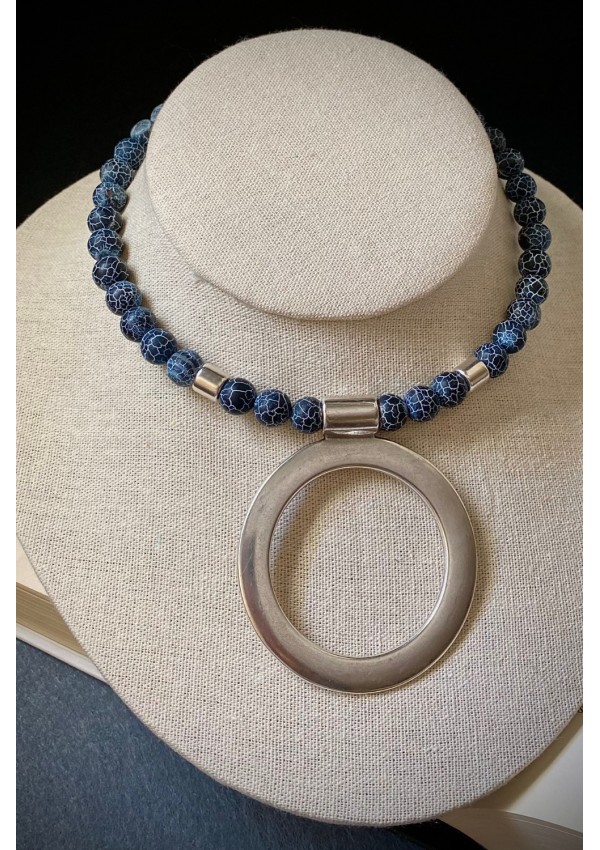 Gargantilla Colección MIA azul