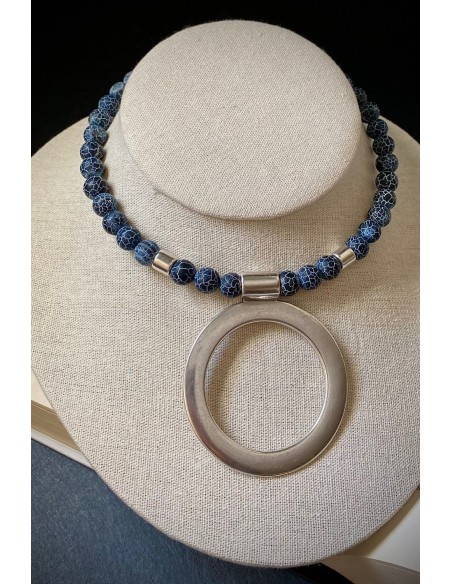 Gargantilla Colección MIA azul