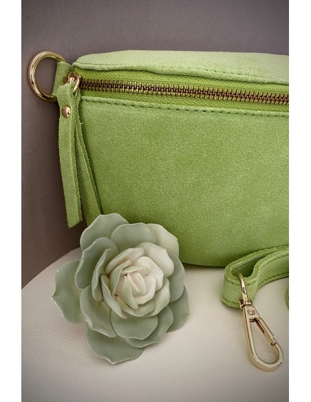 Bandolera ante verde