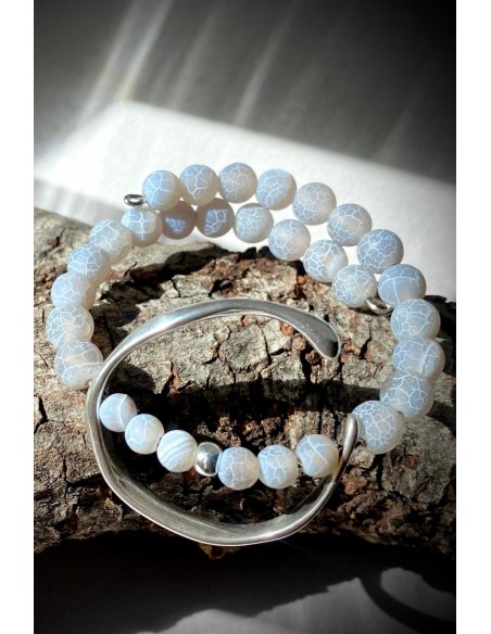 Pulsera Colección MIA gris