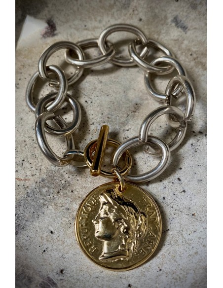 Pulsera Sándalo oro S