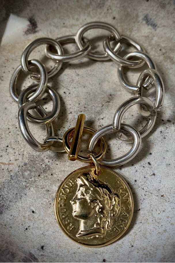 Pulsera Sándalo oro M