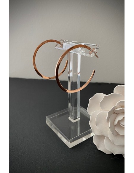 Pendientes Colección EROS acero oro