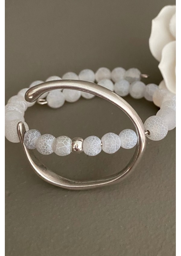 Pulsera Colección MIA blanca