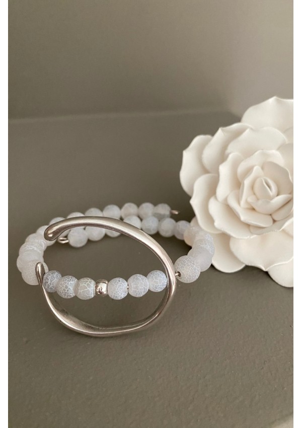 Pulsera Colección MIA blanca