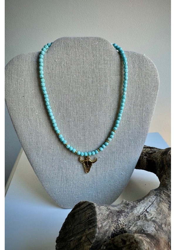 Collar Colección WEST turquesas