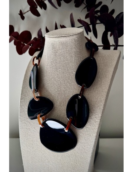 Collar Colección BRUMA Negro