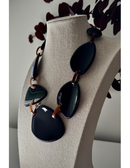 Collar Colección BRUMA Negro