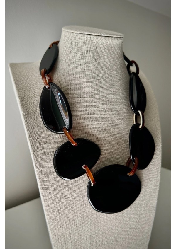 Collar Colección BRUMA Negro