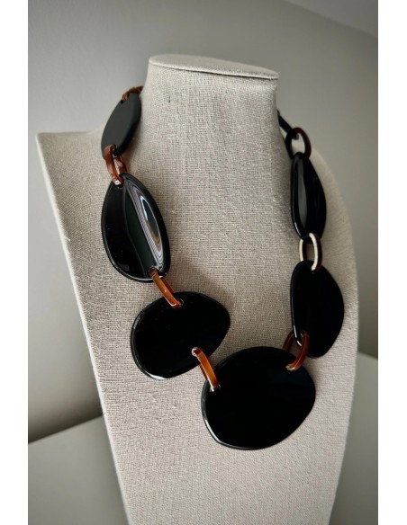 Collar Colección BRUMA Negro