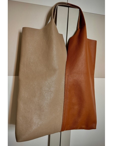 Bolso Tote Bicolor