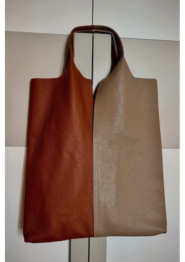 Bolso Tote Bicolor