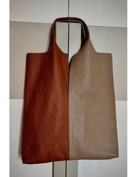 Bolso Tote Bicolor