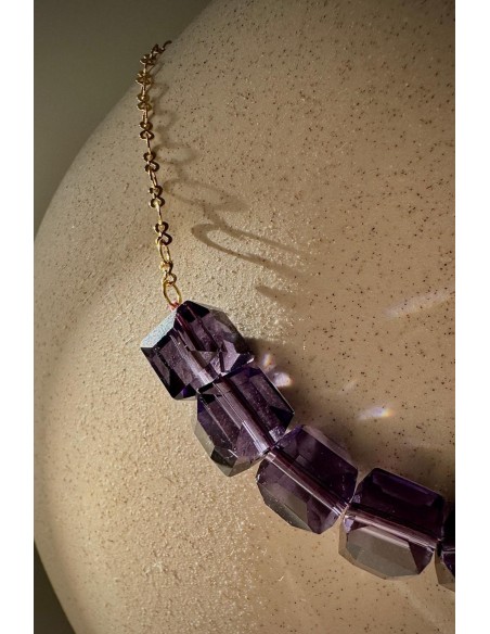 Collar Colección BORA morado