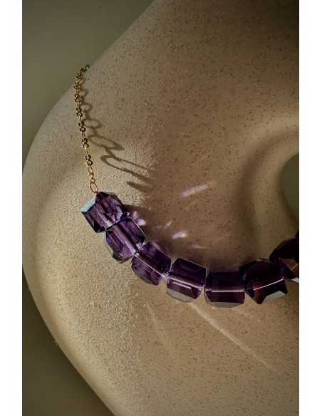 Collar Colección BORA morado