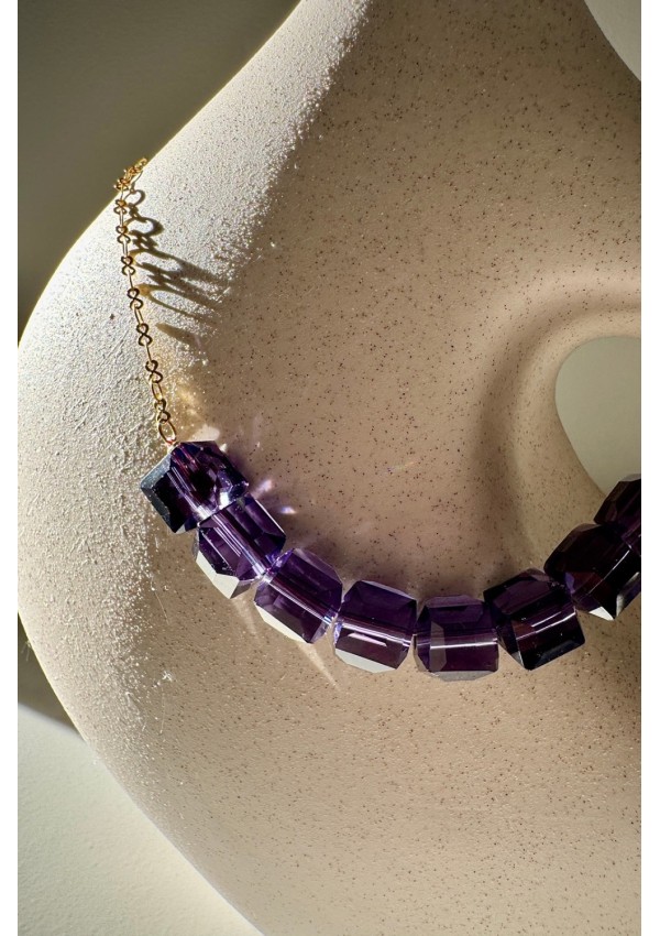 Collar Colección BORA morado