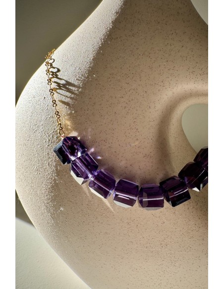 Collar Colección BORA morado