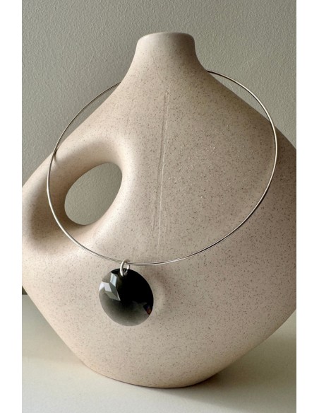 Gargantilla Colección LARA esfera humo