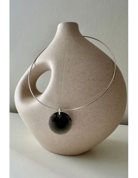 Gargantilla Colección LARA esfera humo