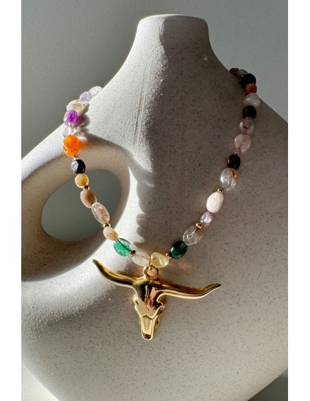 Collar Colección WEST piedras naturales