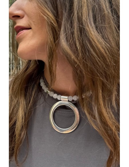 Gargantilla Colección MIA blanca